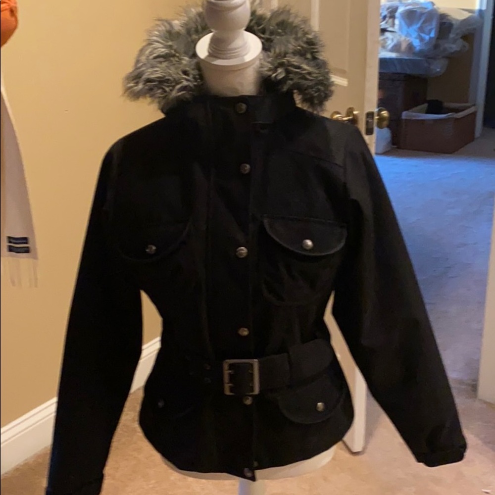 North Face “tweed” jacket